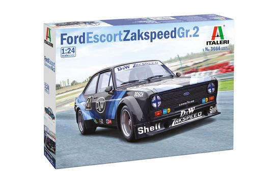 Ford Escort Zakspeed Gr.2 - 1/24 Scale (Italeri 3664)