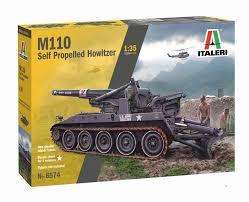 M110 Self Propelled Howitzer - 1/35 Scale (Italeri 6574)