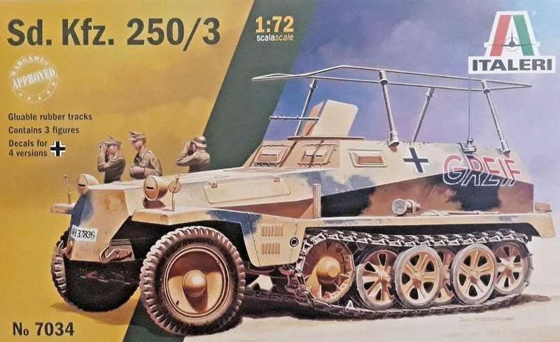Sd.Kfz.250/3 - 1/72 Scale (Italeri 7034)