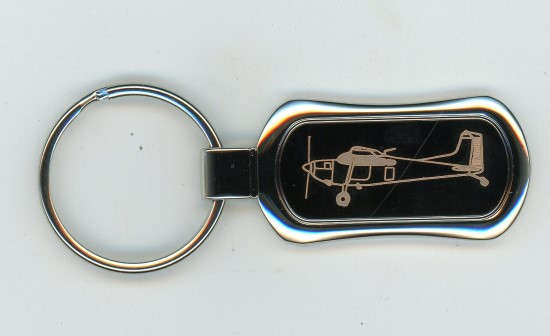 Cessna 185 Metal Key Ring (KR185)
