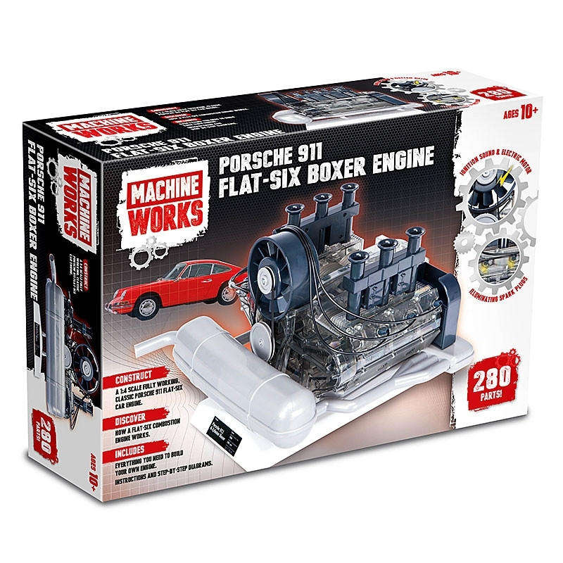 Porsche 911 Flat Six Engine Plastic Model (Machine Works HMPE01)
