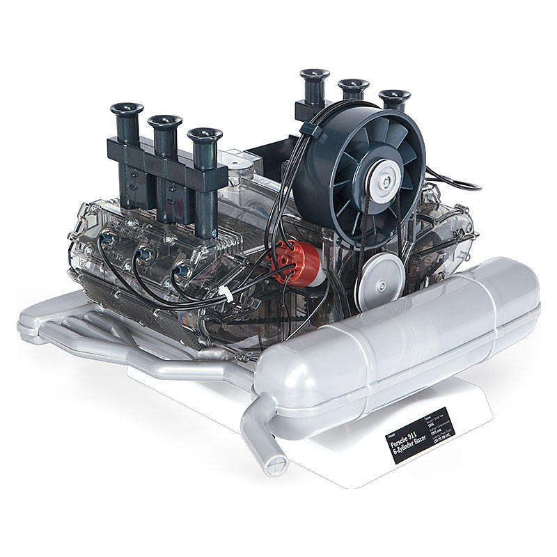 Porsche 911 Flat Six Engine Plastic Model (Machine Works HMPE01)