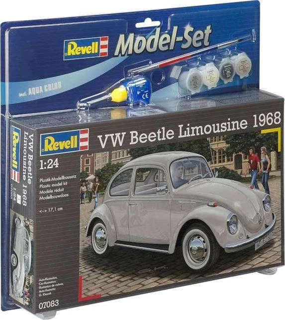 Model Set VW Beetle Limousine 1968 1/24 Scale REVELL 67083