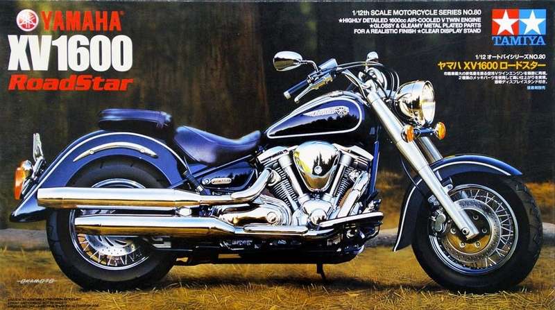 Yamaha XV 1600 Road Star - 1/12 Scale (Tamiya 14080)