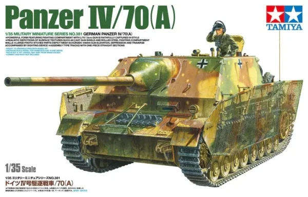 German Panzer IV/70(A) - 1/35 Scale (Tamiya 35381)