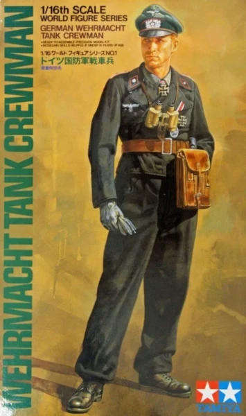 Wehrmacht Tank Crewman - 1/16 Scale (Tamiya 36301)