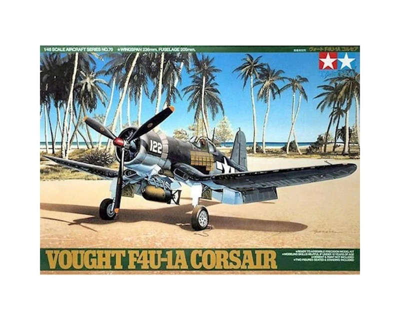 Vought F4U-1A Corsair - 1/48 Scale (Tamiya 61070)