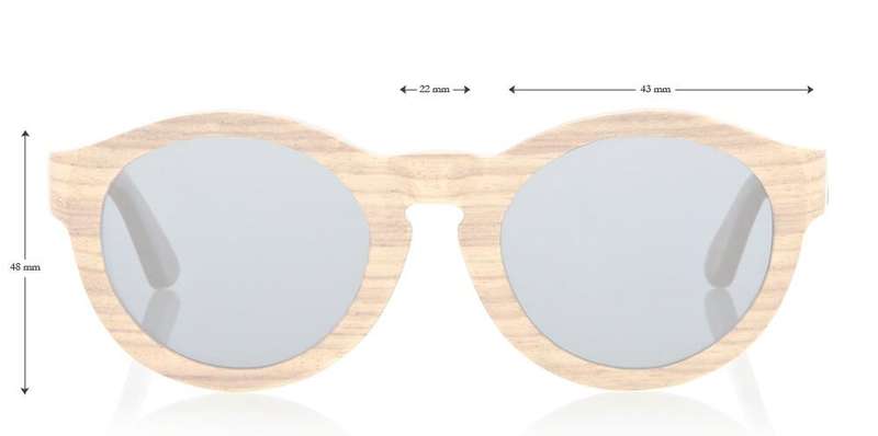 Finlay and Co London Mens Bosworth Wooden Polarised Sunglasses