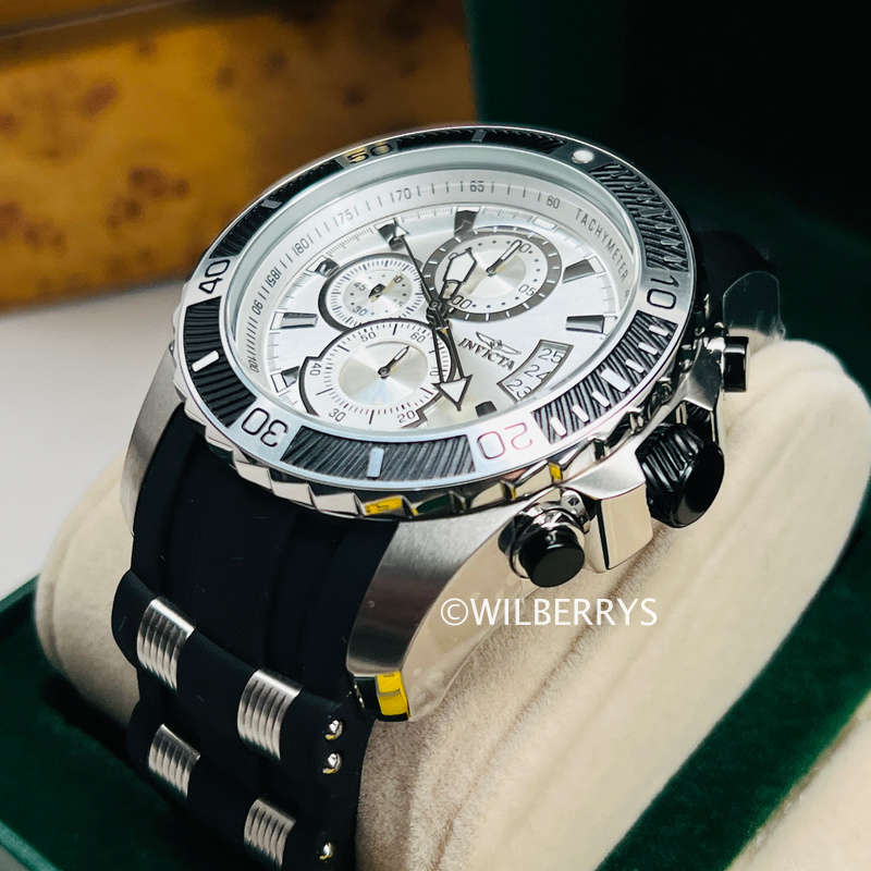 Invicta Mens Elite Ocean Ghost Dive Chronograph Watch NEW