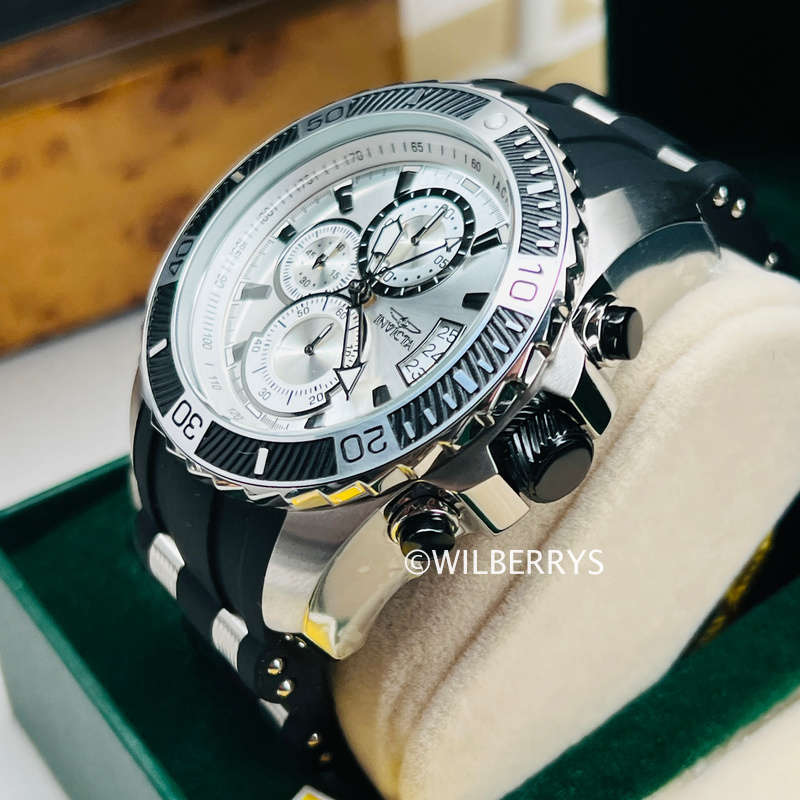 Invicta Mens Elite Ocean Ghost Dive Chronograph Watch NEW