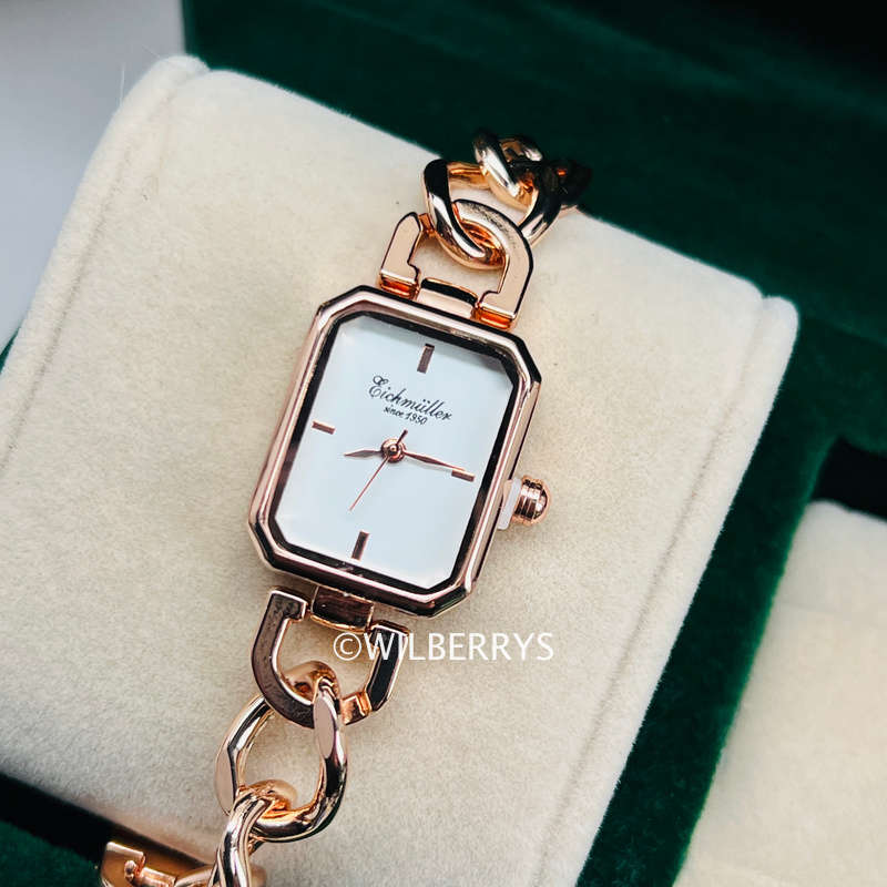 EICHMULLER since 1950 Womens Timeless Ribbon Watch Rose Gold