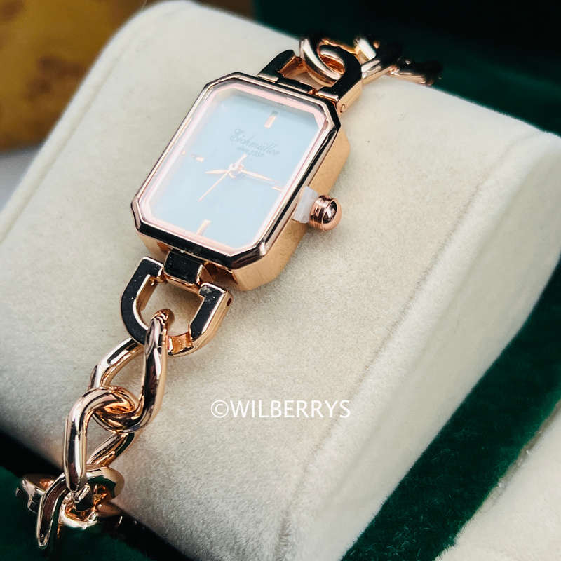 EICHMULLER since 1950 Womens Timeless Ribbon Watch Rose Gold