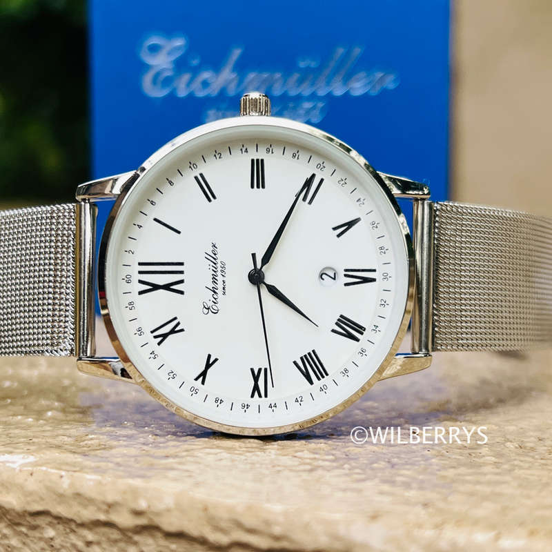 EICHMULLER GERMANY since 1950 Traditional Eichmüller 40mm Milanese Bracelet Watch