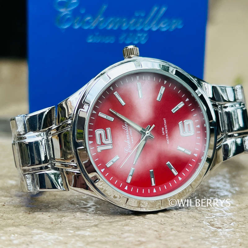 EICHMULLER Germany since 1950 Mens 42mm Classic Bracelet Watch