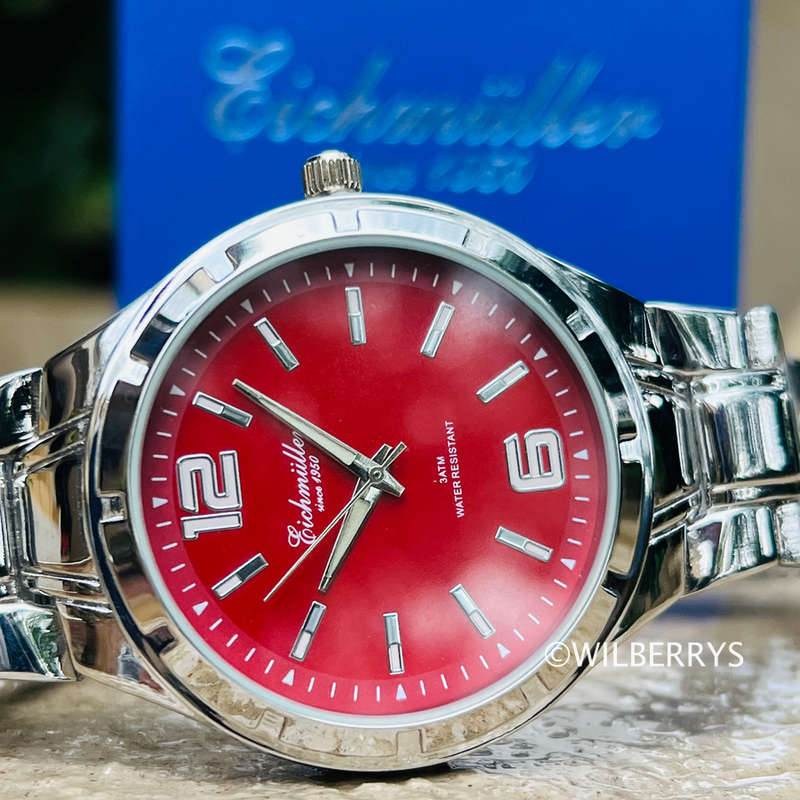 EICHMULLER Germany since 1950 Mens 42mm Classic Bracelet Watch