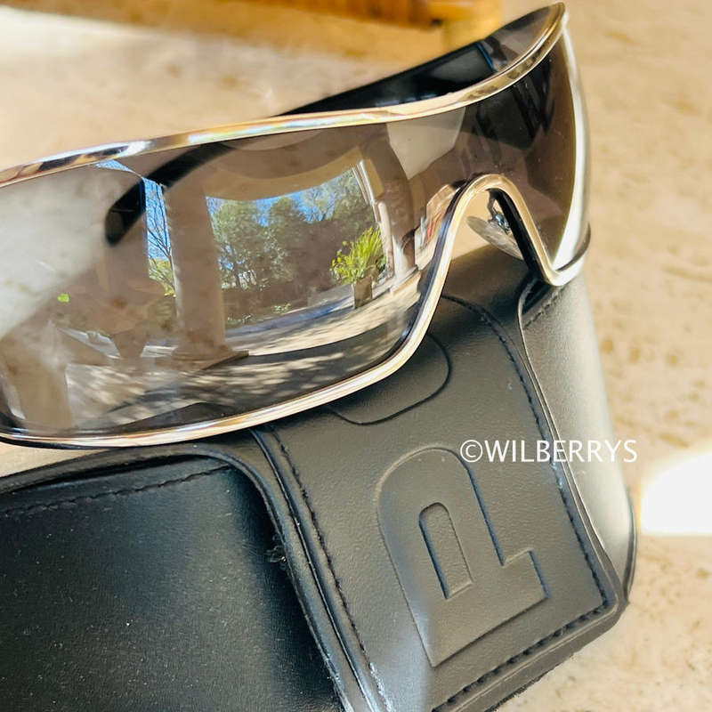 POLICE Genuine Italian Made Angel Wings Wrap Around Sunglasses