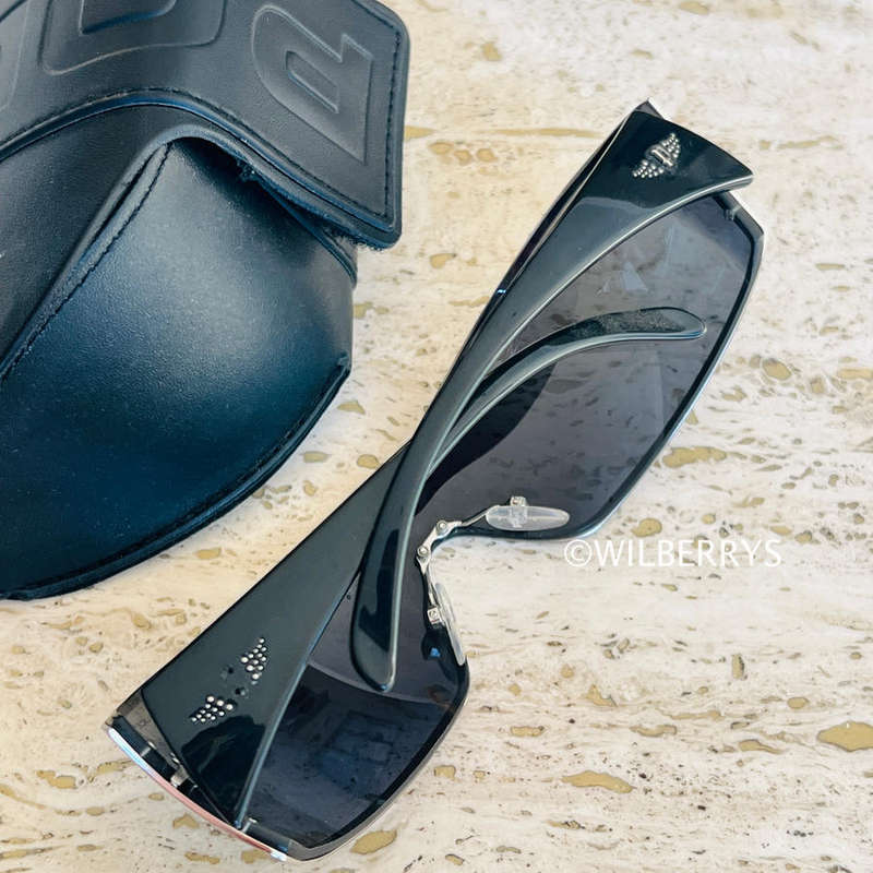 POLICE Genuine Italian Made Angel Wings Wrap Around Sunglasses