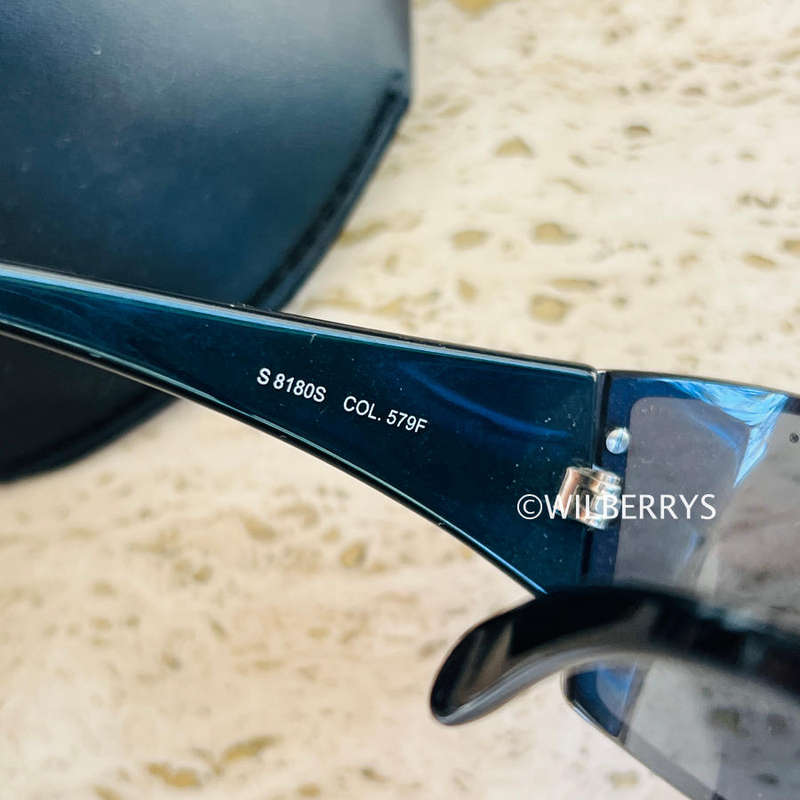 POLICE Genuine Italian Made Angel Wings Wrap Around Sunglasses