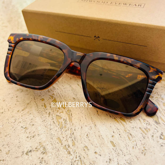 PRIVE REVAUX Mens wayfarer Premium Luxe Tortoise Acetate Sunglasses or Glasses