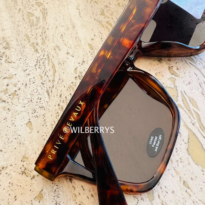 PRIVE REVAUX Mens wayfarer Premium Luxe Tortoise Acetate Sunglasses or Glasses