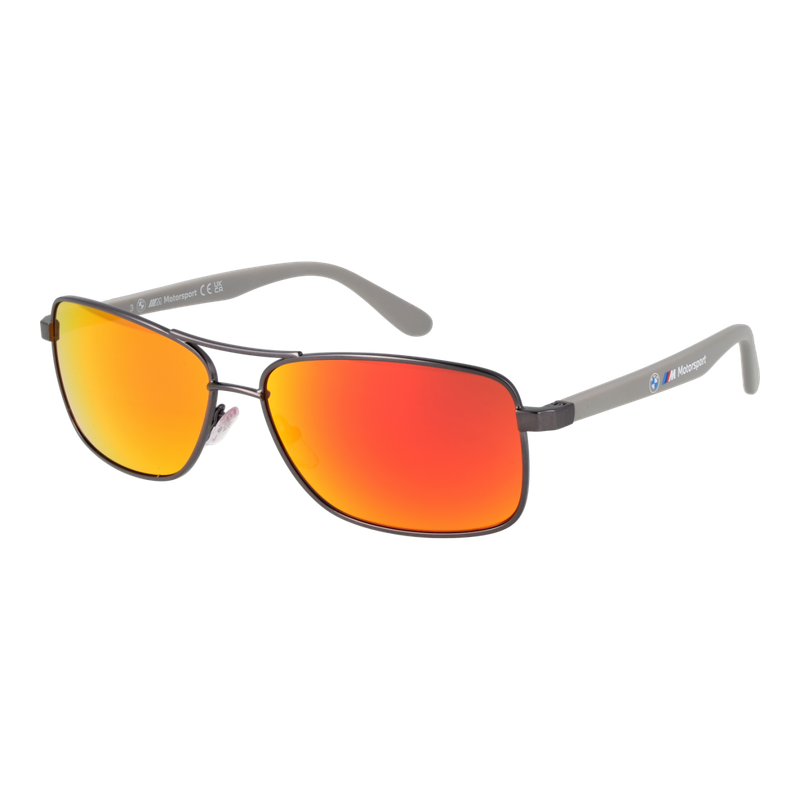 BMW Motorsports Men's 60mm M Motorsports Aviator Sunglasses