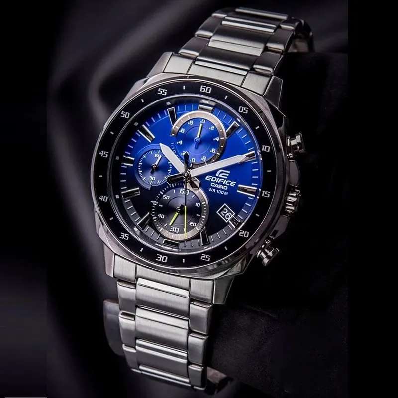 CASIO Mens Edifice Classic Chronograph Watch EFV-600D-2AVUEF