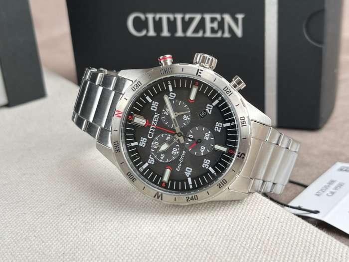 CITIZEN Eco-Drive Chronograph Watch AT2520-89E