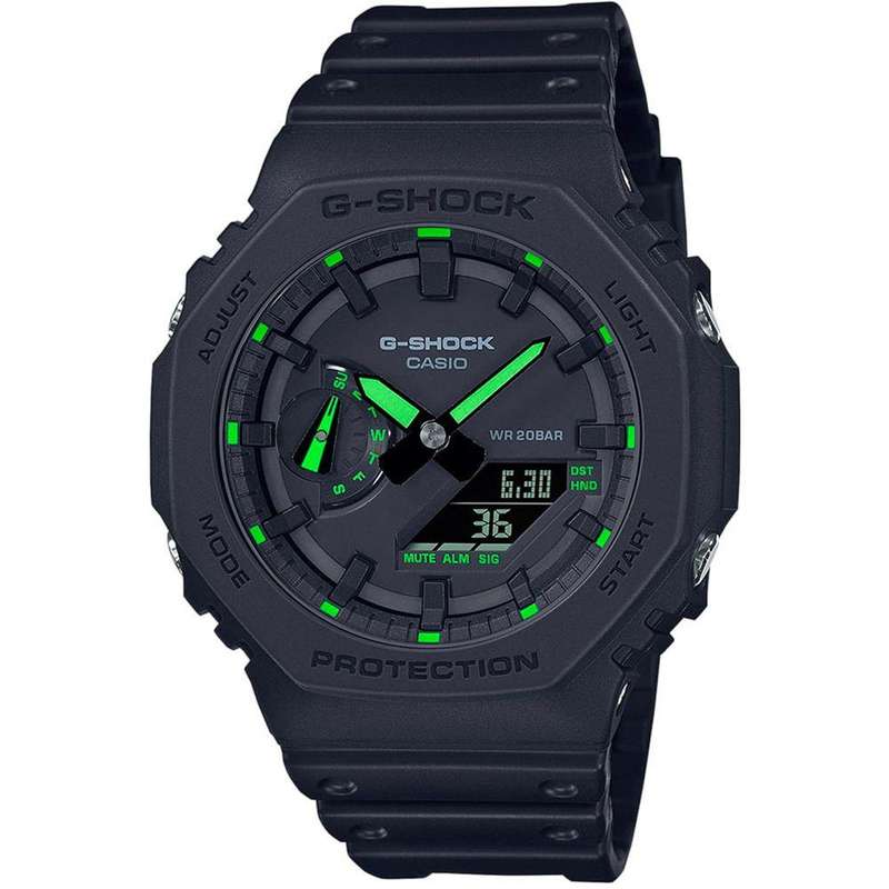 CASIO Mens G-Shock Carbon Core 48mm Watch GA-2100 Series