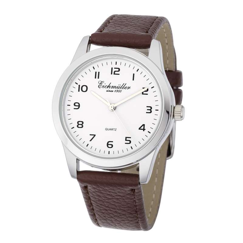 Eichmuller since 1950 Germany Traditional 40mm Genuine Leather Watch