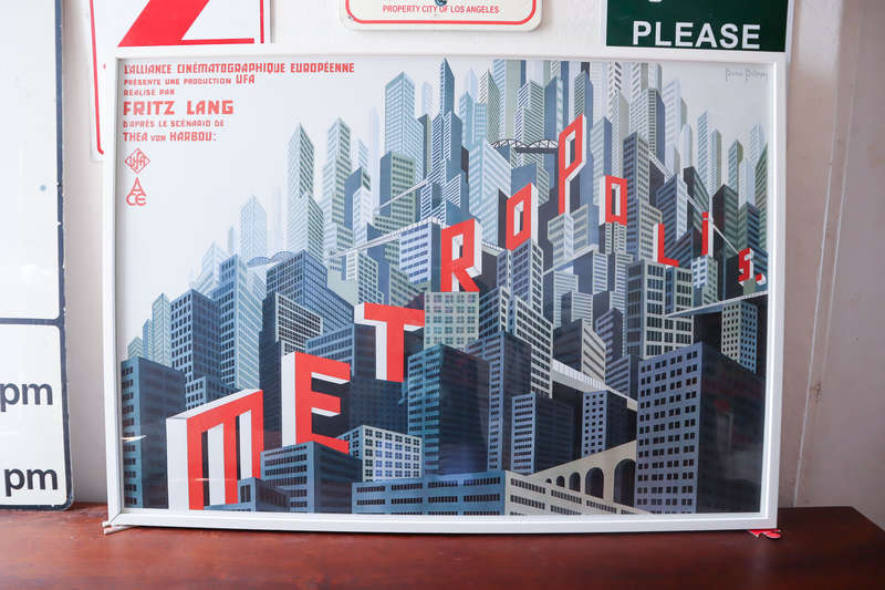 Metropolis Movie Poster by Boris Bilinsky, Fritz Lang Movies