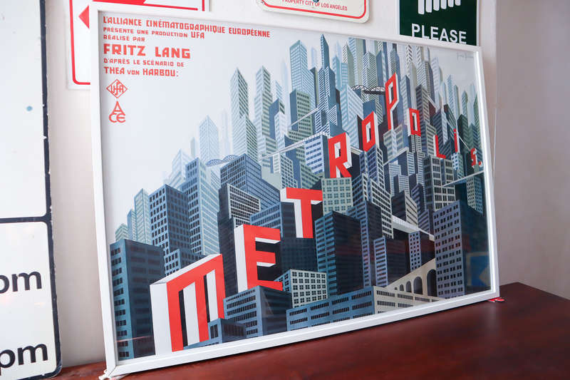 Metropolis Movie Poster by Boris Bilinsky, Fritz Lang Movies