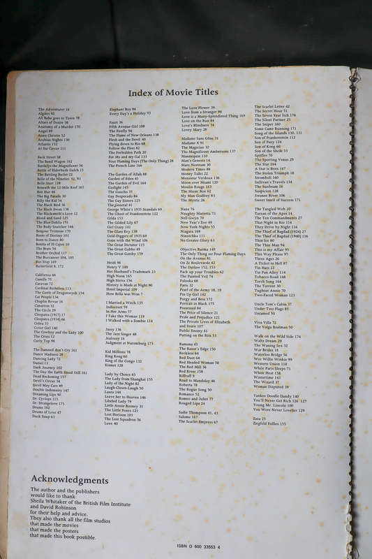 50 Years Of Movie Posters Spiral Bound Book