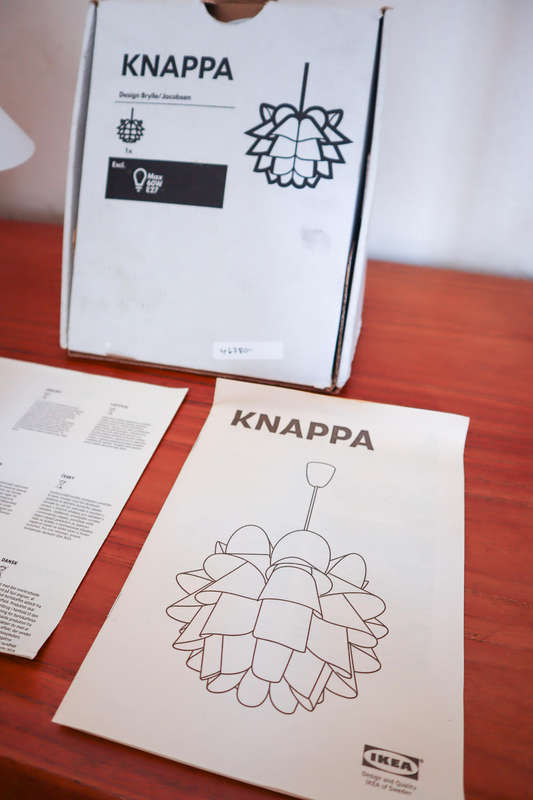 KNAPPA Pendant Light by Jacobsen for IKEA Mid century