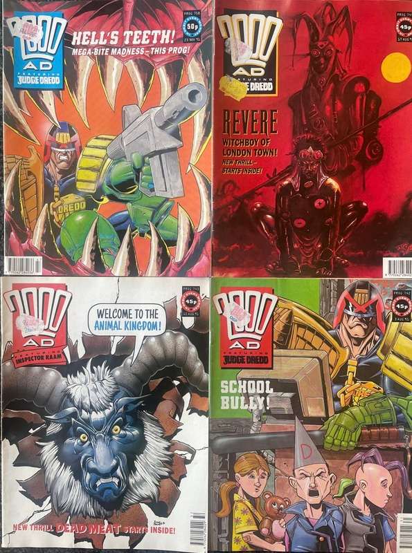 100 AD 2000 COMICS! IN EXCELLENT CONDITION