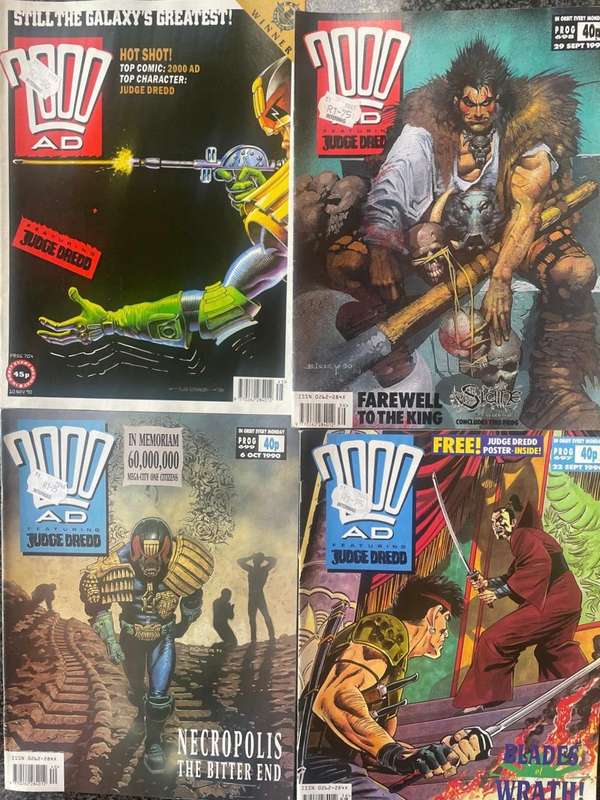 100 AD 2000 COMICS! IN EXCELLENT CONDITION