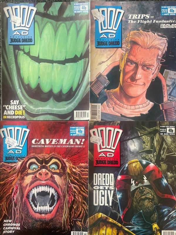 100 AD 2000 COMICS! IN EXCELLENT CONDITION