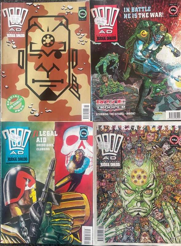 100 AD 2000 COMICS! IN EXCELLENT CONDITION