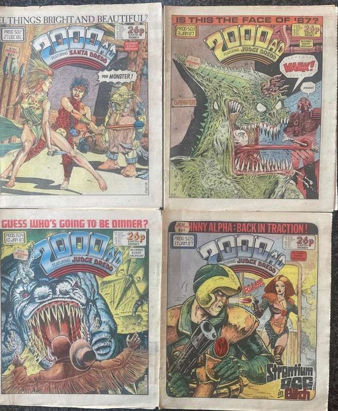 100 AD 2000 COMICS! IN EXCELLENT CONDITION