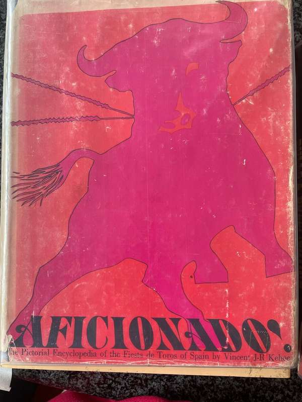 5 BULLFIGHTING BOOKS! THE BULLS OF IBERIA, AFICIONADO!, ENCYCLOPAEDIA OF BULLFIGHTING,...