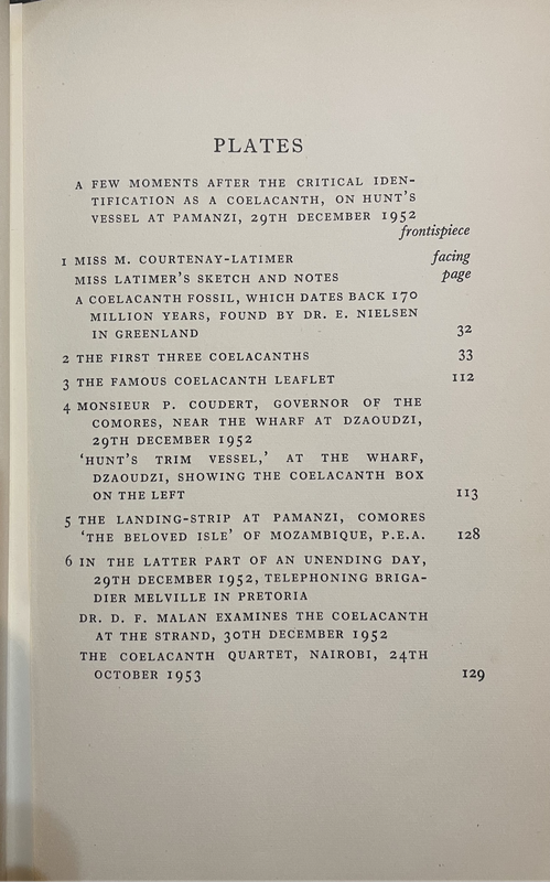 OLD FOURLEGS: THE STORY OF COELACANTH BY J L B SMITH