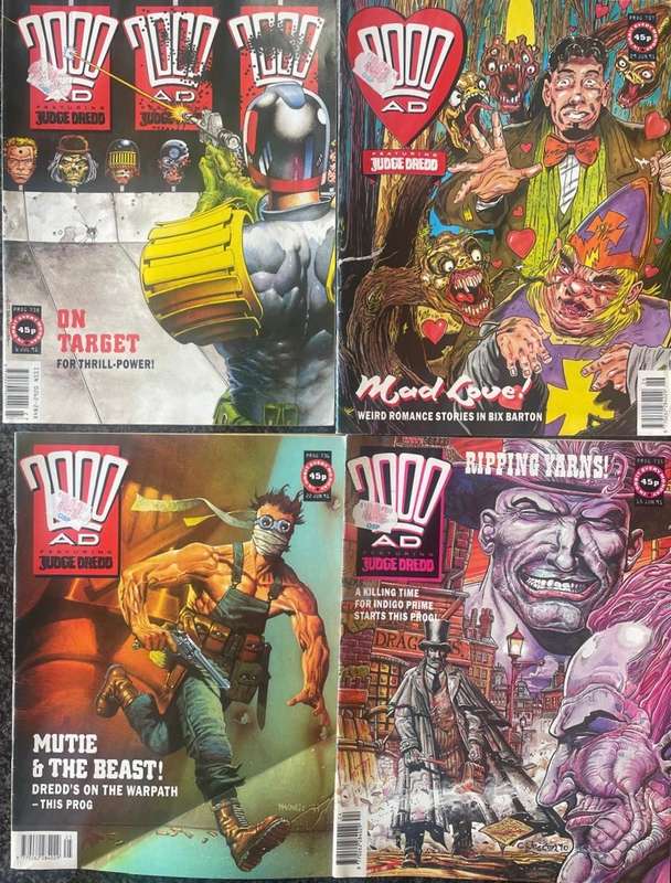 100 AD 2000 COMICS! IN EXCELLENT CONDITION