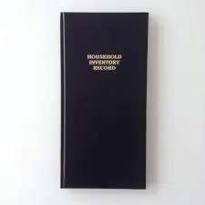 HOUSEHOLD INVENTORY RECORD BY ROBERT FRANK