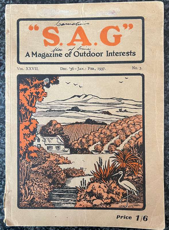 SAG: A MAGAZINE OF OUTDOOR INTERESTS VOL 27 NO 3