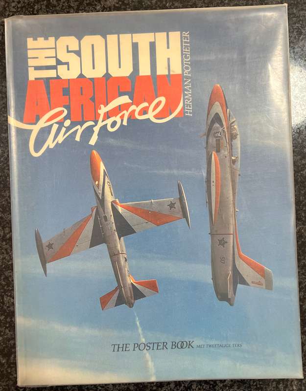 1 x COLLECTION OF 7 HERMAN POTGIETER BOOKS! SOUTH AFRICA FROM THE AIR, THE SOUTH AFRICAN AIR FORCE..