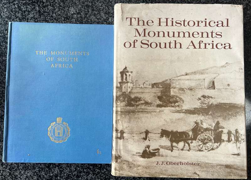 THE MONUMENTS OF SOUTH AFRICA & THE HISTORICAL MONUMENTS OF SOUTH AFRICA