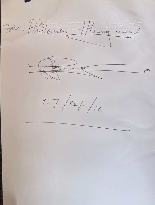 SIGNED! PHILLEMON HLUNGWANI EXHIBITION CATALOGUE FROM GIYANI TO ALEXANDRA - THE JOURNEY CONTINUES