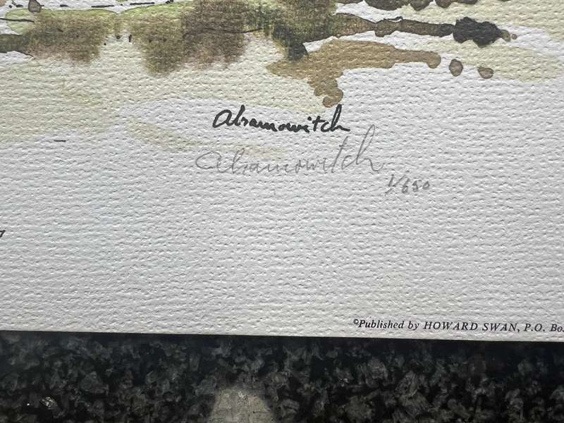 SIGNED, NUMBERED! 1 x COLLECTION OF 4 PRINTS BY LISTED ARTIST SIDNEY ABRAMOWITCH, GRAHAMSTOWN