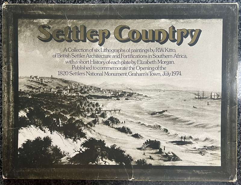 SIGNED, NUMBERED! SETTLER COUNTRY BY ROBERT WILLIAM KITTO 6 LITHOGRAPHIC DRAWINGS