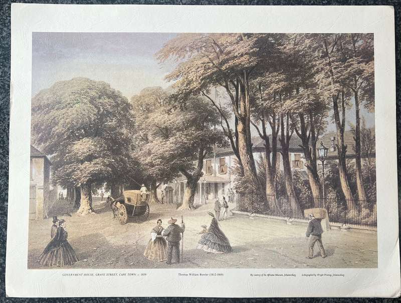 1 x COLLECTION OF 3 LITHOGRAPHIC PRINTS BY LISTED SOUTH AFRICAN ARTIST THOMAS WILLIAM BOWLER