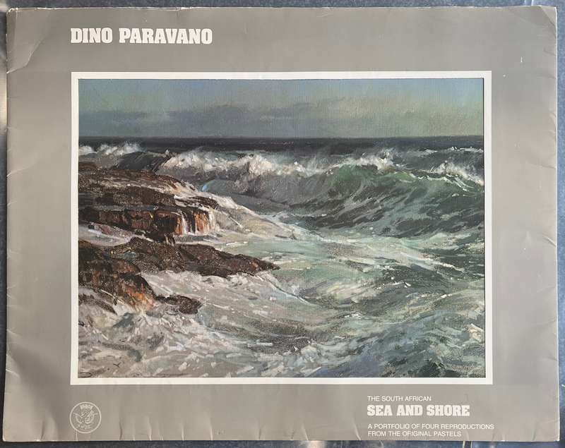 1 x COLLECTION OF 3 PRINTS "THE SOUTH AFRICAN SEA AND SHORE" BY LISTED ARTIST DINO PARAVANO